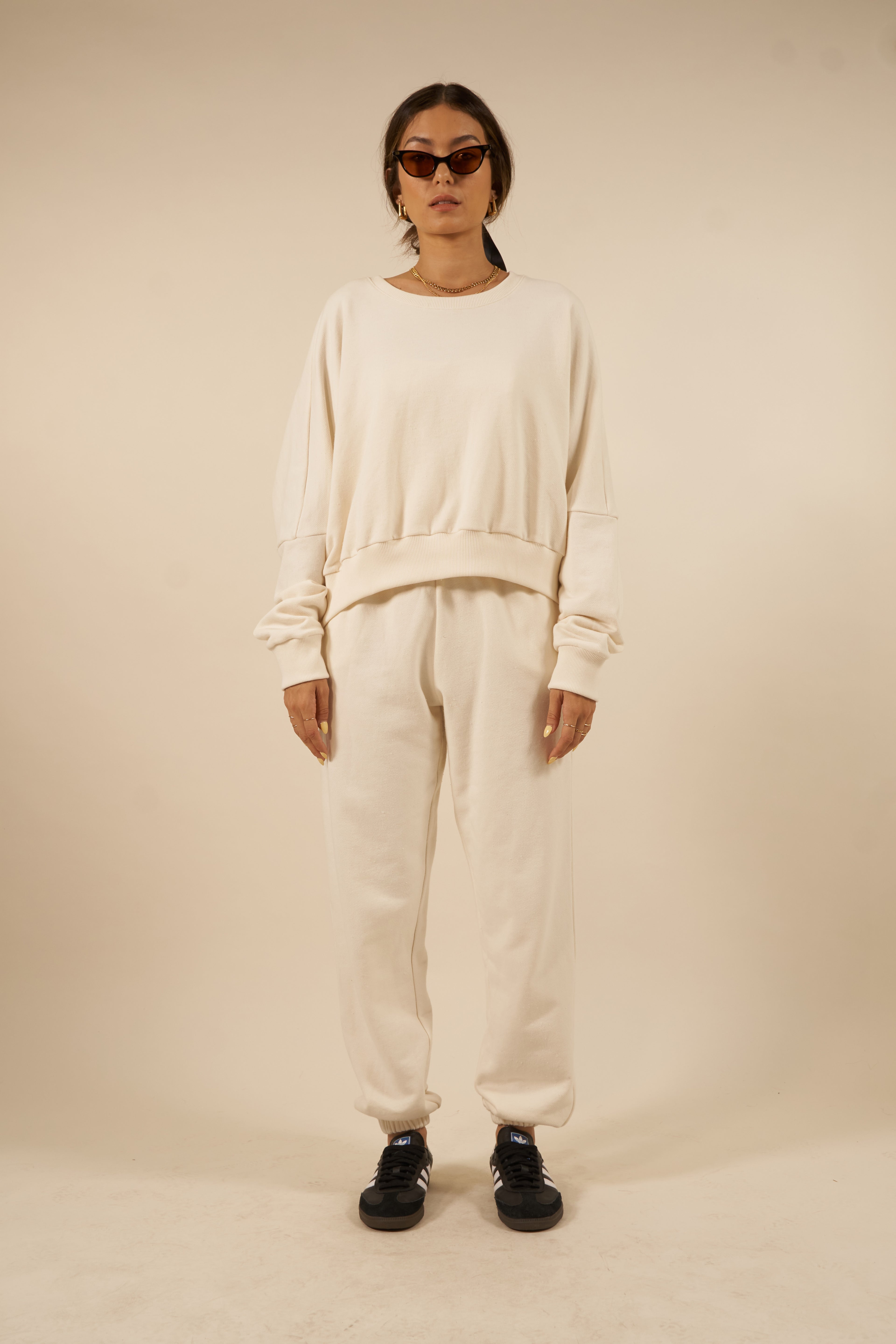 West Coast Sweatpant- Cream