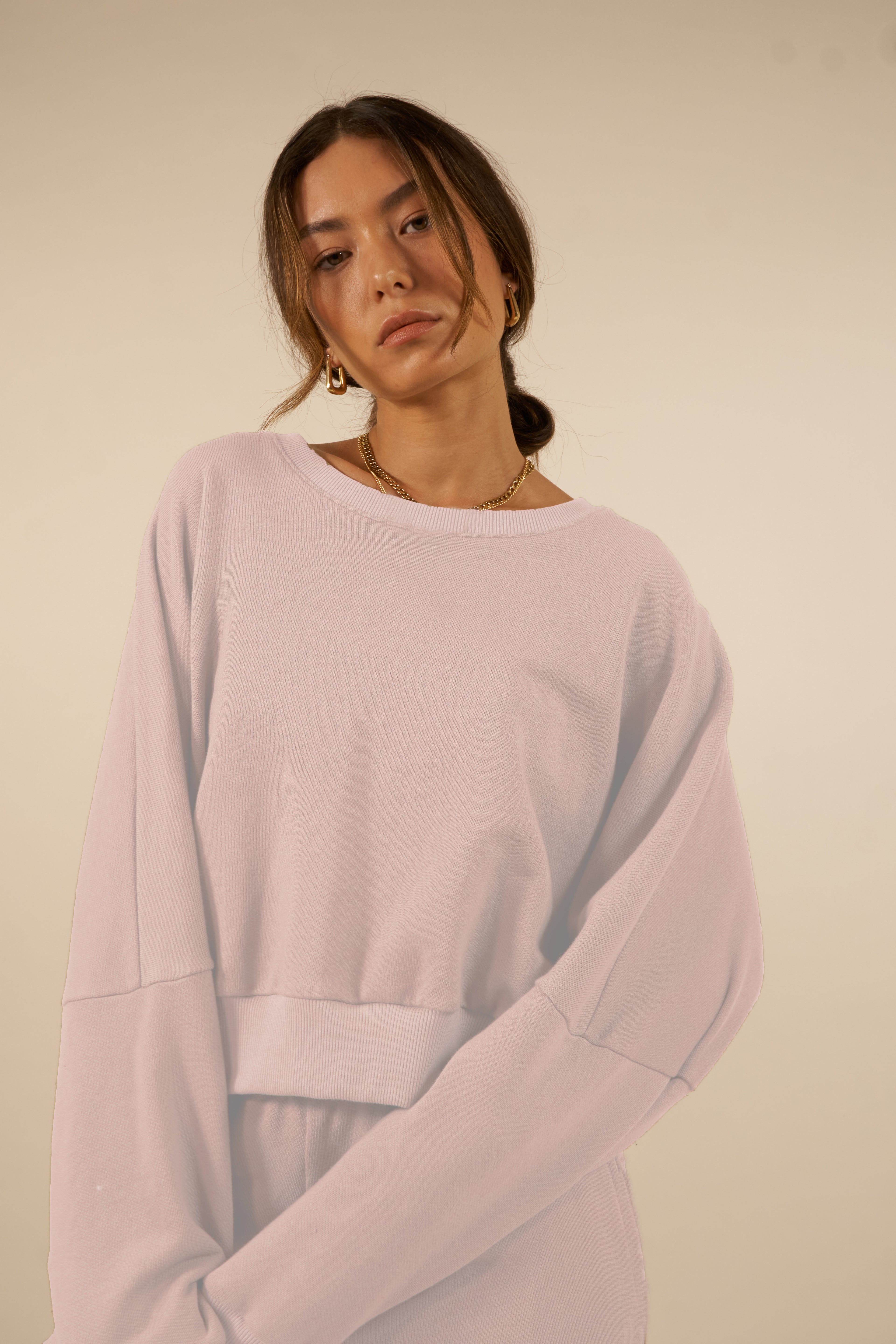 East Coast Sweatshirt- Lilac