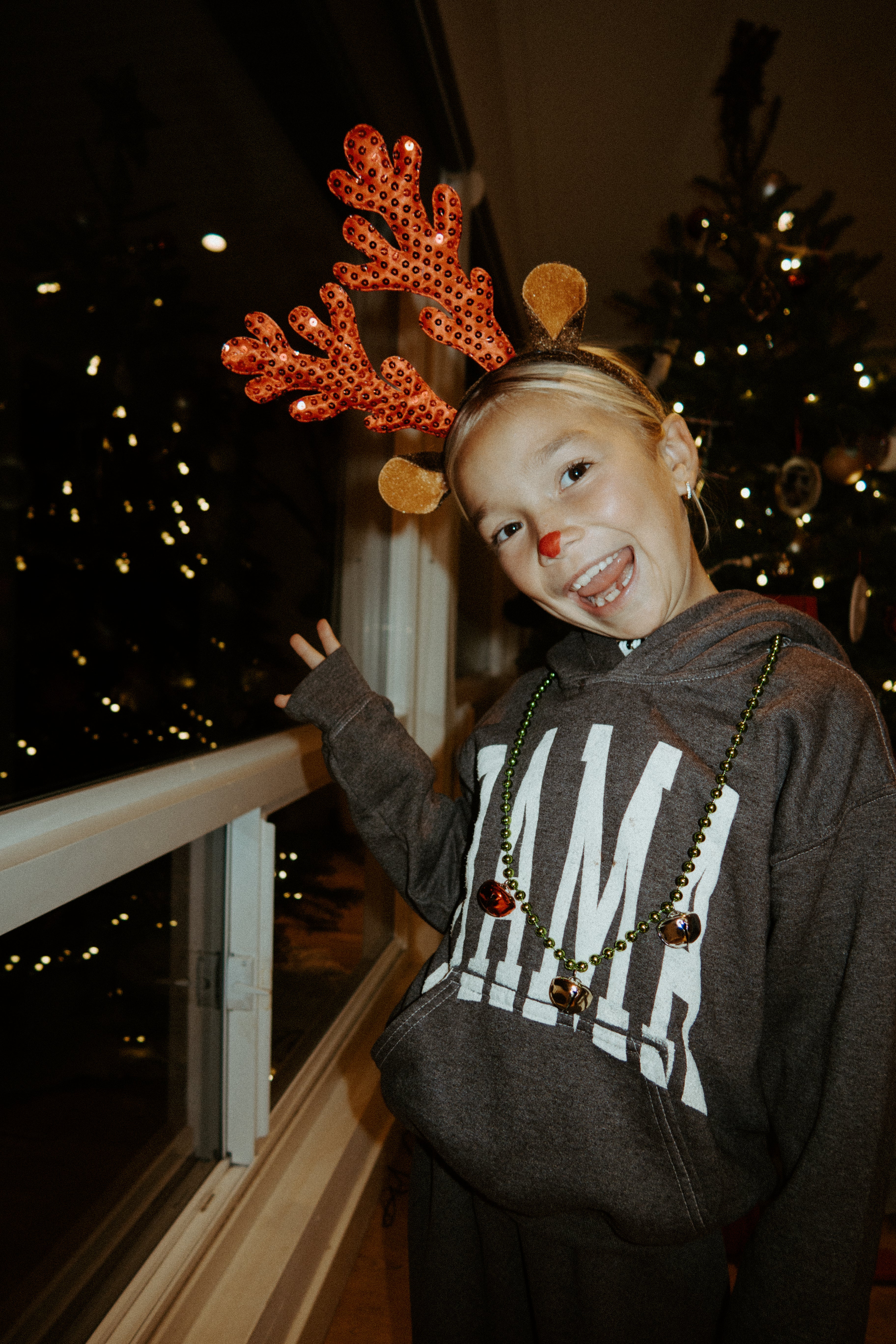 BAMA-Kids Hoodie - Chocolate Brown