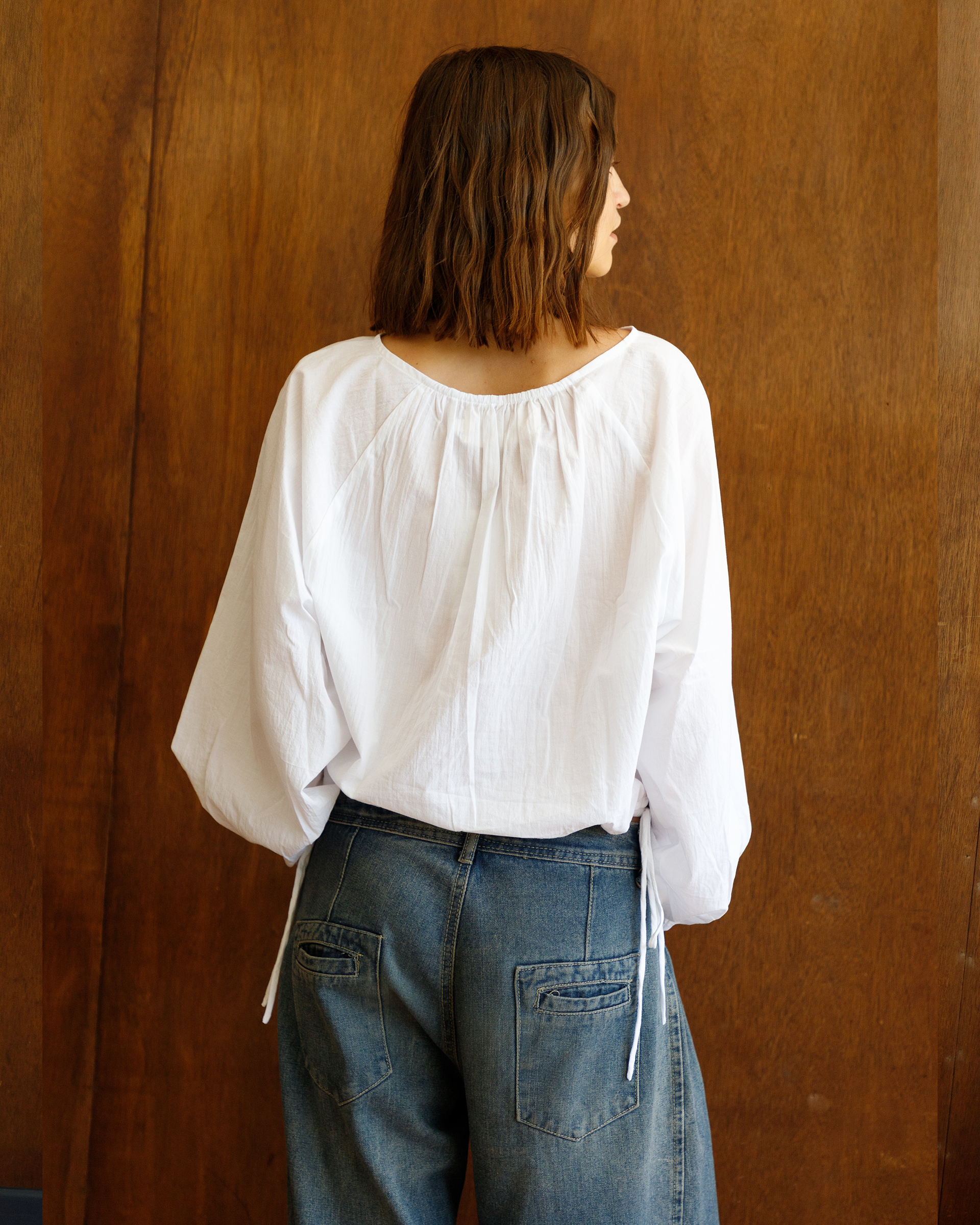 Malone Top-White